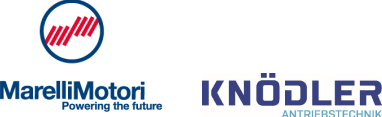 Logo group Marelli Motori + Knödler